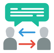 Consumer Interaction Training Icon