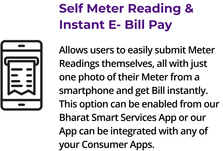 Self Meter Reading & Instant E-Bill Pay Mobile