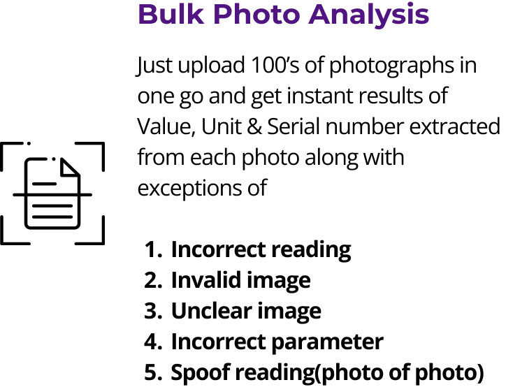 Bulk Photo Analysis Mobile